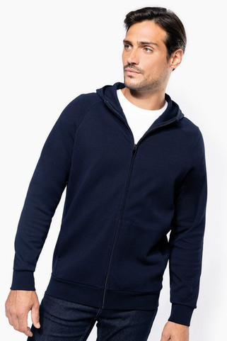 Kariban Premium PK400 - Mens Premium Cotton Blend Zipped Hoodie