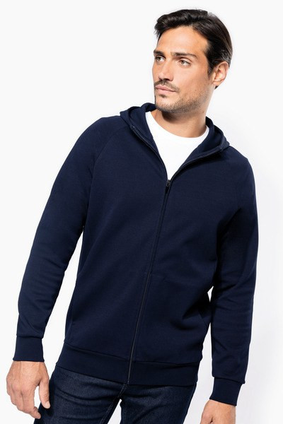 Kariban Premium PK400 - Men's Premium Cotton Blend Zipped Hoodie