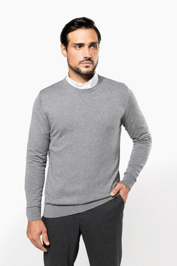 Kariban Premium PK900 - Men’s crew neck Supima® jumper