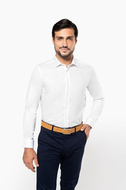 Kariban Premium PK502 - Camicia uomo oxford pinpoint maniche lunghe