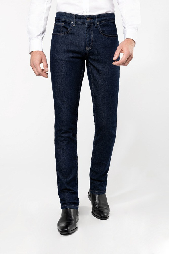 Kariban Premium PK730 - Komfortable Herrejeans med Kontrastdetaljer