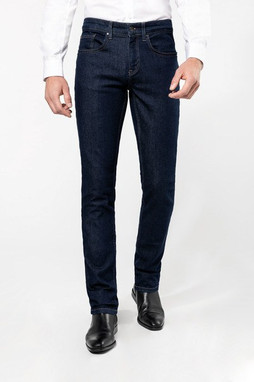 Kariban Premium PK730 - Jeans Uomo Denim Cotone con Cuciture a Contrasto