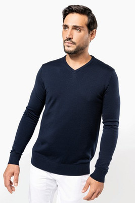 Kariban Premium PK910 - Men's V-neck merino jumper