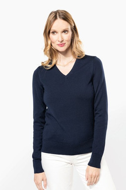 Kariban Premium PK911 - Pullover donna Merino con scollo a V
