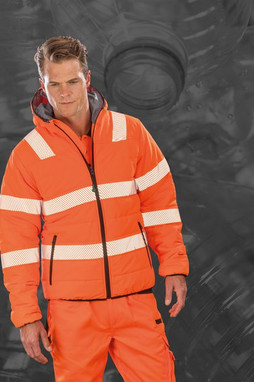 Result R500X - Recycled ripstop padded safety jacket