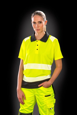 Result R501X - Recycled safety polo shirt