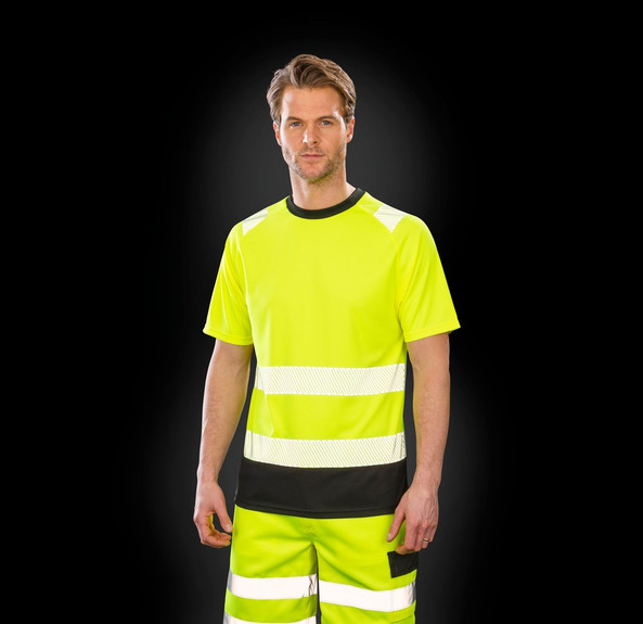 Result R502X - T-shirt de sécurité recyclé