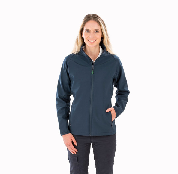 Result R901F - Ladies' recycled softshell jacket