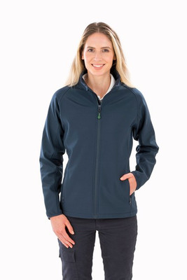 Result R901F - Ladies' recycled softshell jacket