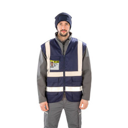 Result R477X - Gilet alta visibilità con zip