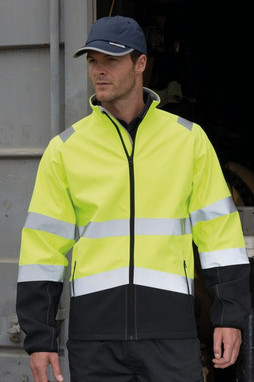 Result R450X - Vattentät Reflekterande Softshelljacka för Arbete