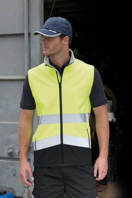 Result R451X - HIGH-VIZ SOFTSHELL JACKET