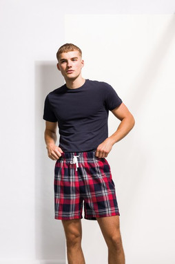 Skinnifit SFM082 - Short à motif tartan