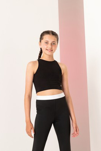 Skinnifit SM106 - Bekväm Racerback Topp för Barn i Bomullsmix