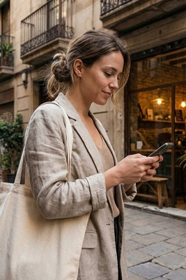 Westford Mill W201 - Sac en coton premium