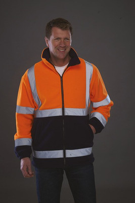 Yoko YHVK08 - Hi-Vis Fleece Jacket