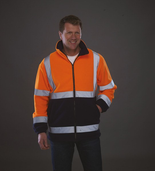 Yoko YHVK08 - Hi-Vis Fleece-takki