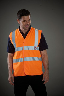 Yoko YHVW100FR - GILET HAUTE VISIBILITÉ & LSF (CHALEUR ET FLAMME)