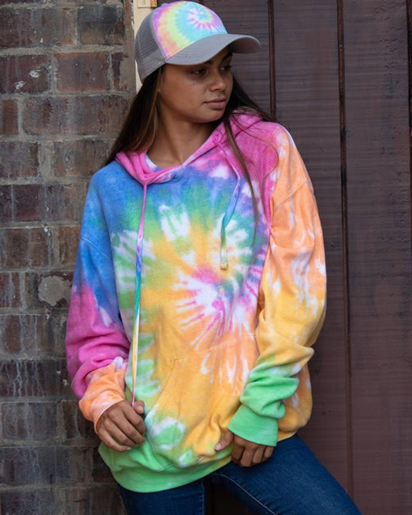 Tie-Dye CD8600 - Unisex Cloud Hooded Sweatshirt