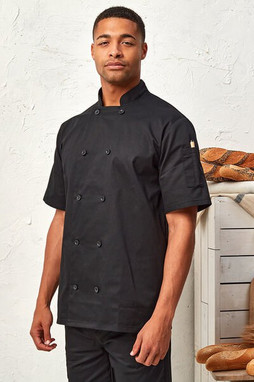 Artisan Collection by Reprime RP656 - Unisex Shirt-Sleeve Sustainable Chefs Jacket
