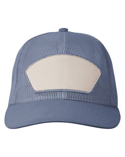 Big Accessories BA682 - All-Mesh Patch Trucker Hat