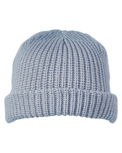 Big Accessories BA698 - Cozy Acrylic Knit Beanie with Fold-Up Cuff