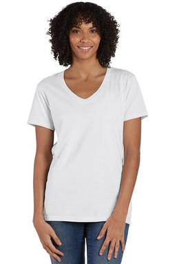 ComfortWash by Hanes GDH125 - Ladies V-Neck T-Shirt