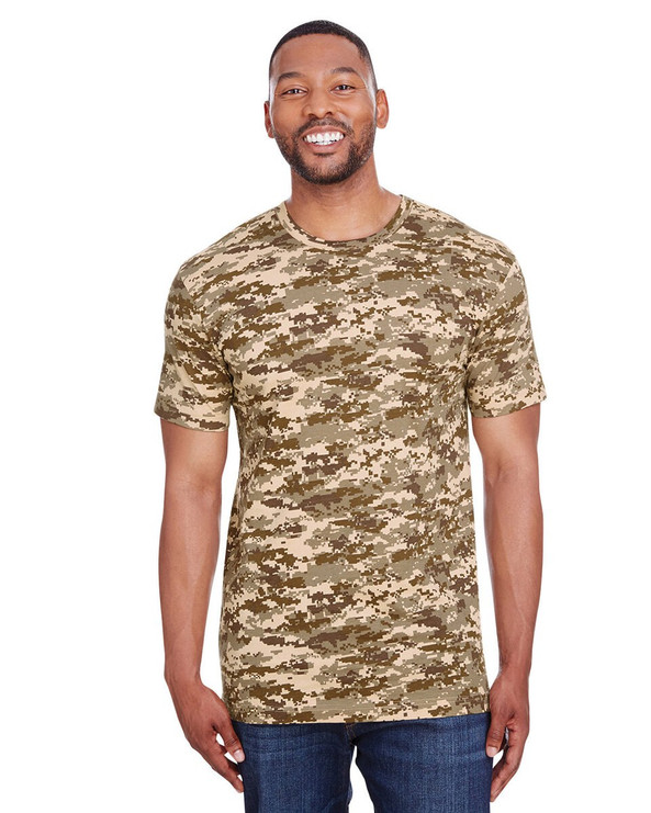 Code V 3907 - Urban Woodland Camo Cotton T-Shirt for Men