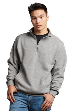 Russell Athletic 1Z4HBM - Unisex Dri-Power® Quarter-Zip Fleece