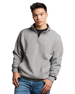 Russell Athletic 1Z4HBM - Unisex Dri-Power® Quarter-Zip Fleece
