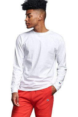 Russell Athletic 600LRUS - Unisex Cotton Classic Long-Sleeve T-Shirt