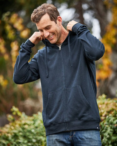 econscious EC5980 - Unisex Hemp Hero Full-Zip hooded Sweatshirt