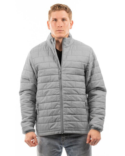 Burnside B8713 - Adult Box Quilted Puffer Jacket