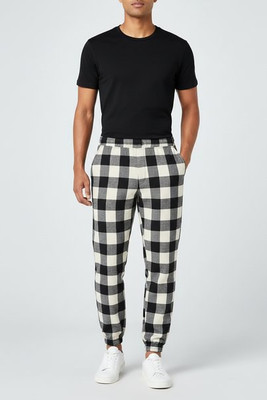 Burnside B8810 - Unisex Flannel Jogger