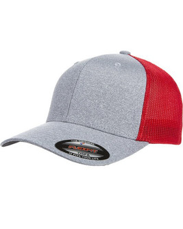 Flexfit Y6311 - Adult Poly Mélange Stretch Mesh Cap