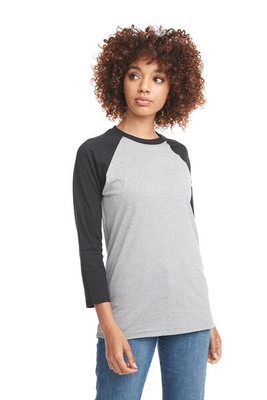 Next Level 6251 - Unisex CVC 3/4 Sleeve Raglan Baseball T-Shirt