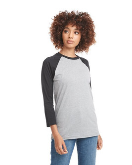 Next Level 6251 - Unisex CVC 3/4 Sleeve Raglan Baseball T-Shirt