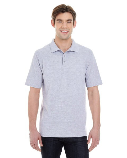Hanes 055P - Men's X-Temp Piqué Polo with Fresh IQ and UPF 40+