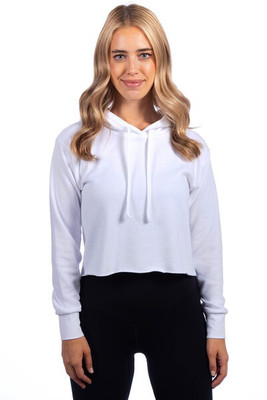 Next Level 9384 - Ladies Cropped Pullover Hooded Sweatshirt