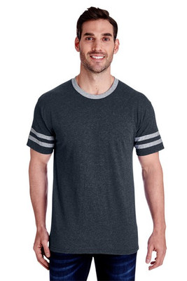 Jerzees 602MR - Adult TRI-BLEND Varsity Ringer T-Shirt