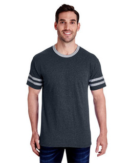 Jerzees 602MR - Adult TRI-BLEND Varsity Ringer T-Shirt