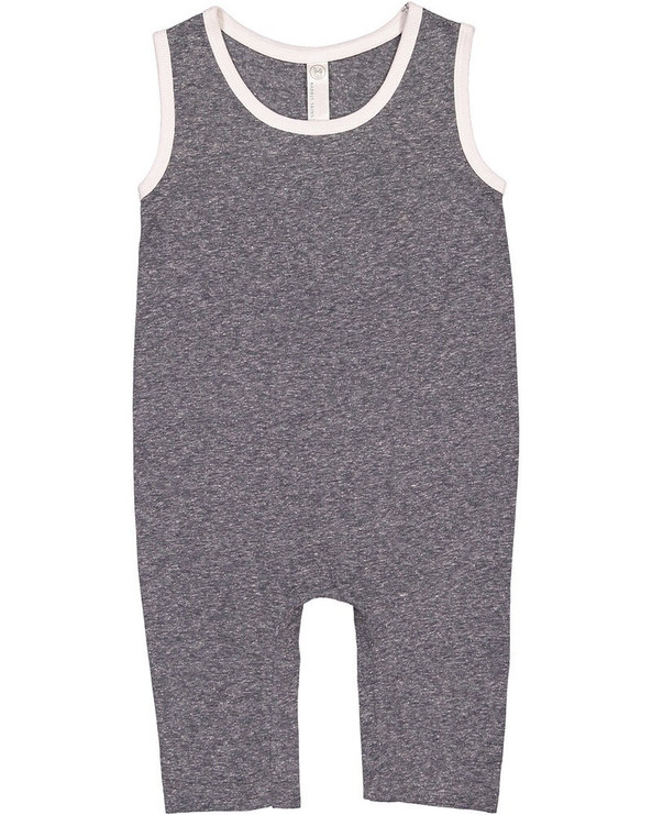 Rabbit Skins 4492 - Infant Harborside Melange Tank Romper