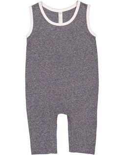 Rabbit Skins 4492 - Infant Harborside Melange Tank Romper
