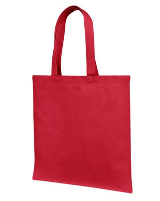 Liberty Bags LB85113 - 12 oz., Cotton Canvas Tote Bag With Self Fabric Handles