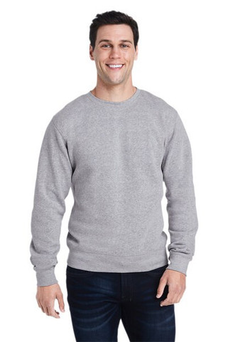 J. America 8870JA - Adult Triblend Crewneck Sweatshirt