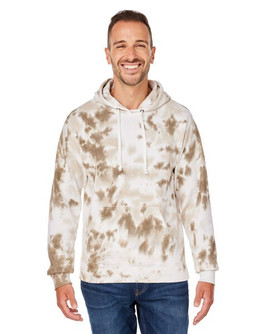 J. America 8861JA - Adult Tie-Dye Pullover Hooded Sweatshirt