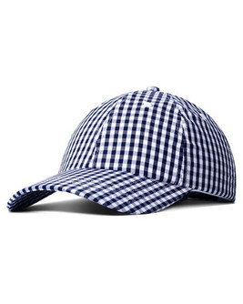 Fahrenheit F300 - Breathable Cotton Gingham Cap with Mesh Lining