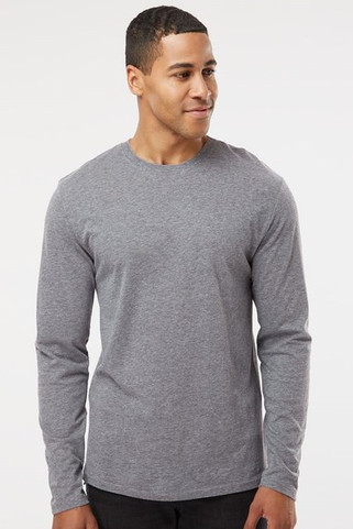 LAT 6918 - Mens Fine Jersey Long-Sleeve