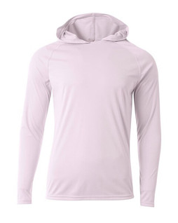 A4 N3409 - Mens Cooling Performance Long-Sleeve Hooded T-shirt