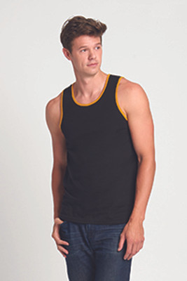 Next Level Apparel 3633 - Premium Men's Combed Cotton Sleeveless Tank